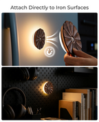 Flower Motion Sensor Night Light｜Black Walnut