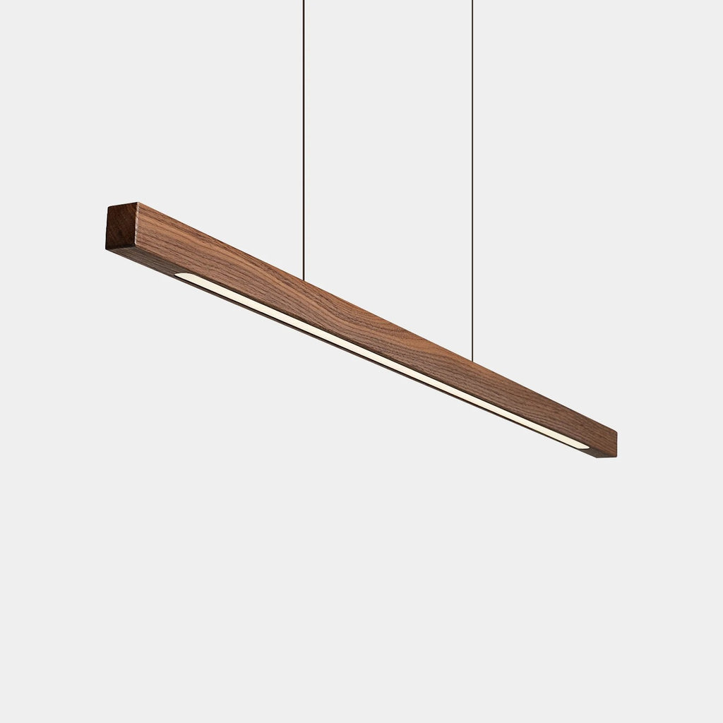 Wood Linear Pendant — Pine