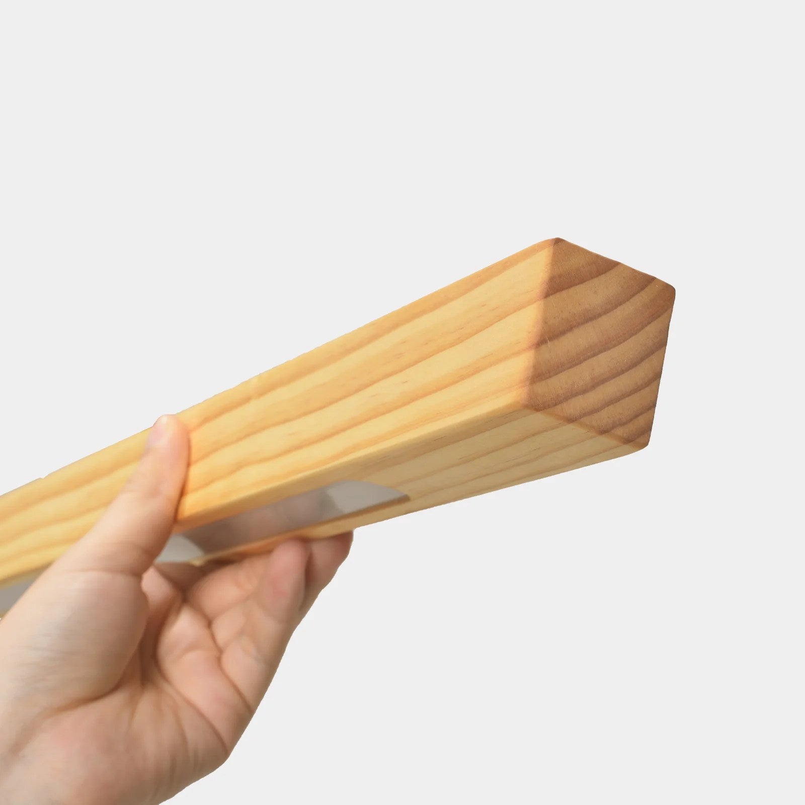 Wood Linear Pendant — Walnut