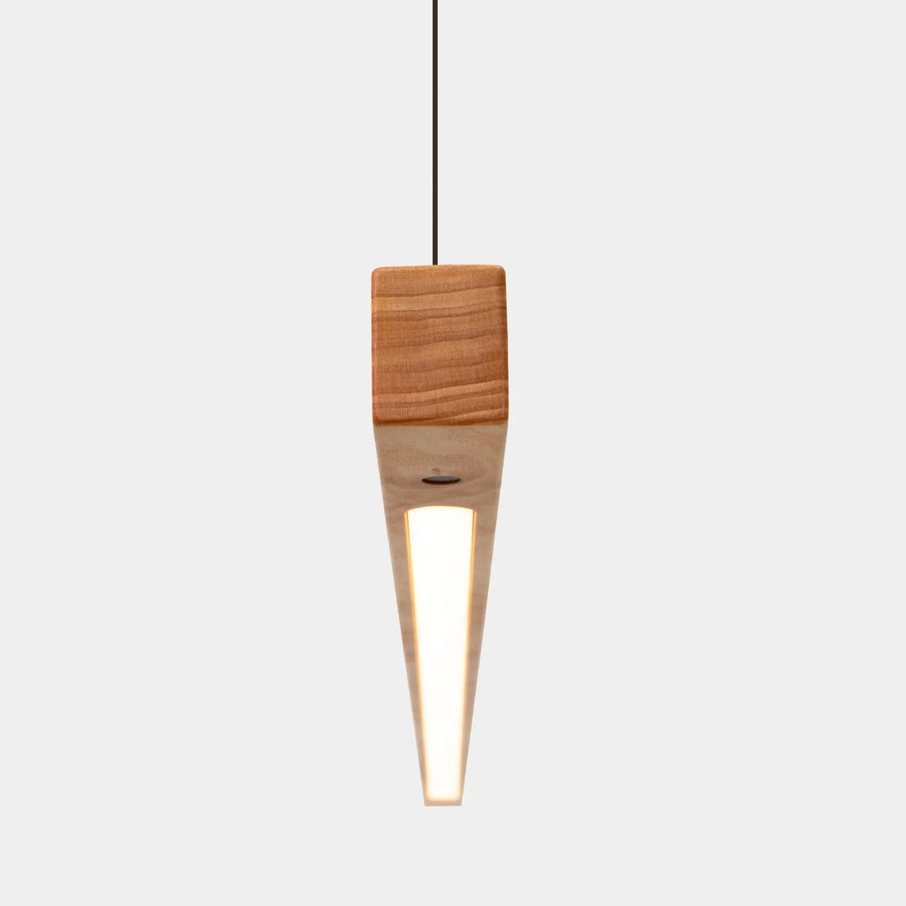 Hand-Sweep Linear Pendant — Pine