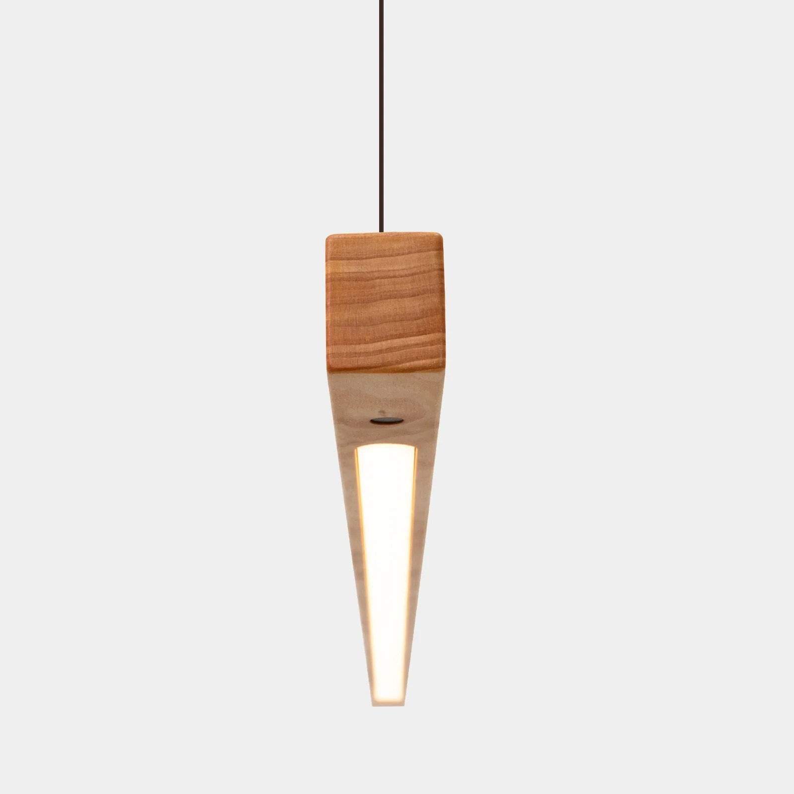 Hand-Sweep Linear Pendant — Pine
