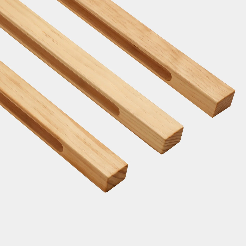 Wood Linear Pendant — Walnut