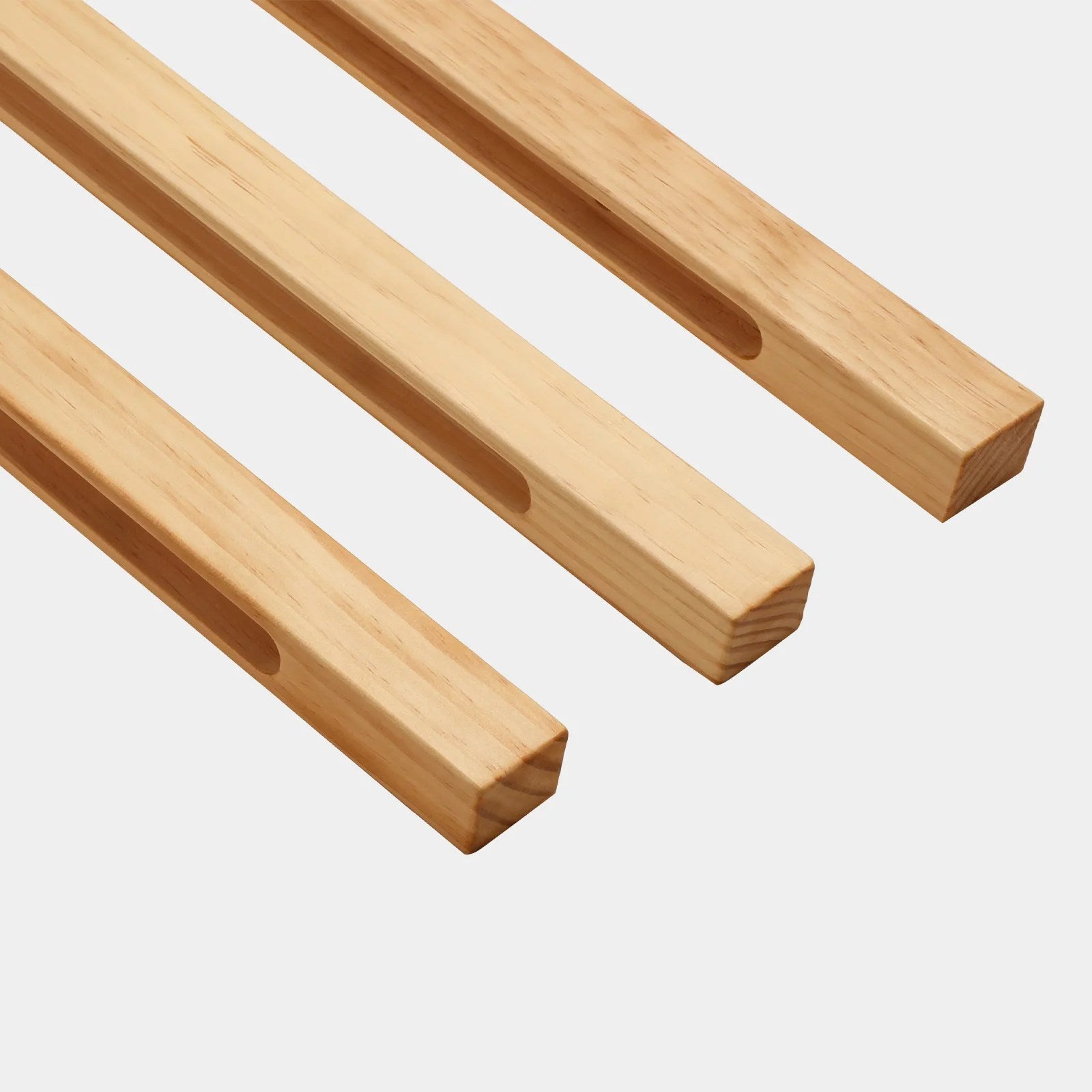 Wood Linear Pendant — Walnut