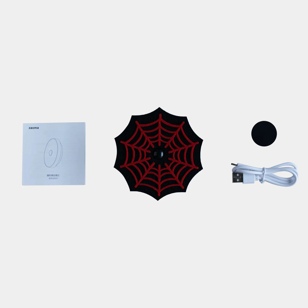 Spiderweb Felt Night Light