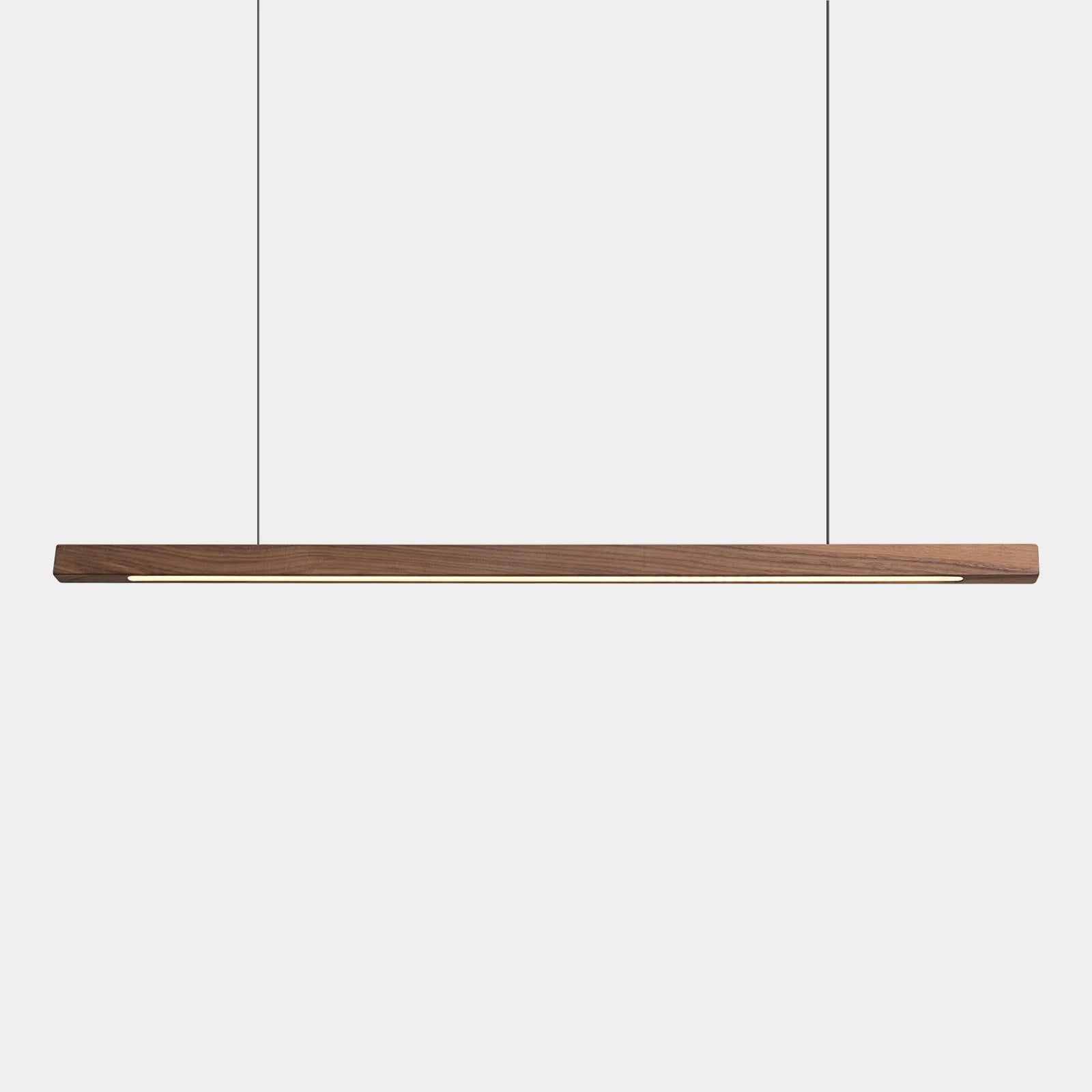 Wood Linear Pendant — Pine