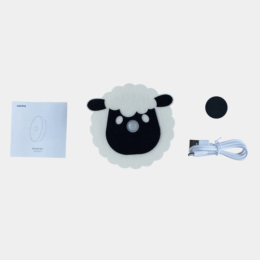 Sheep Felt Night Light