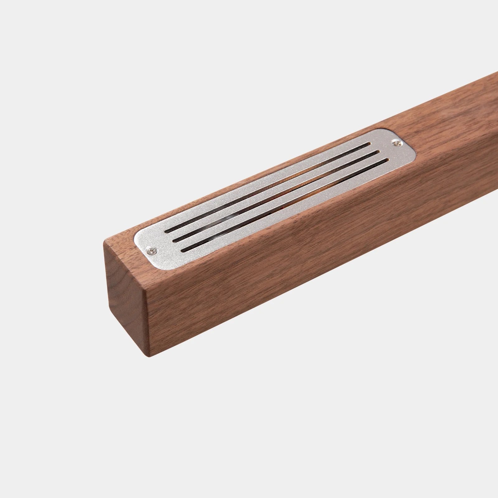 Hand-Sweep Linear Pendant — Walnut