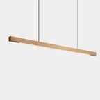 Hand-Sweep Linear Pendant — Pine