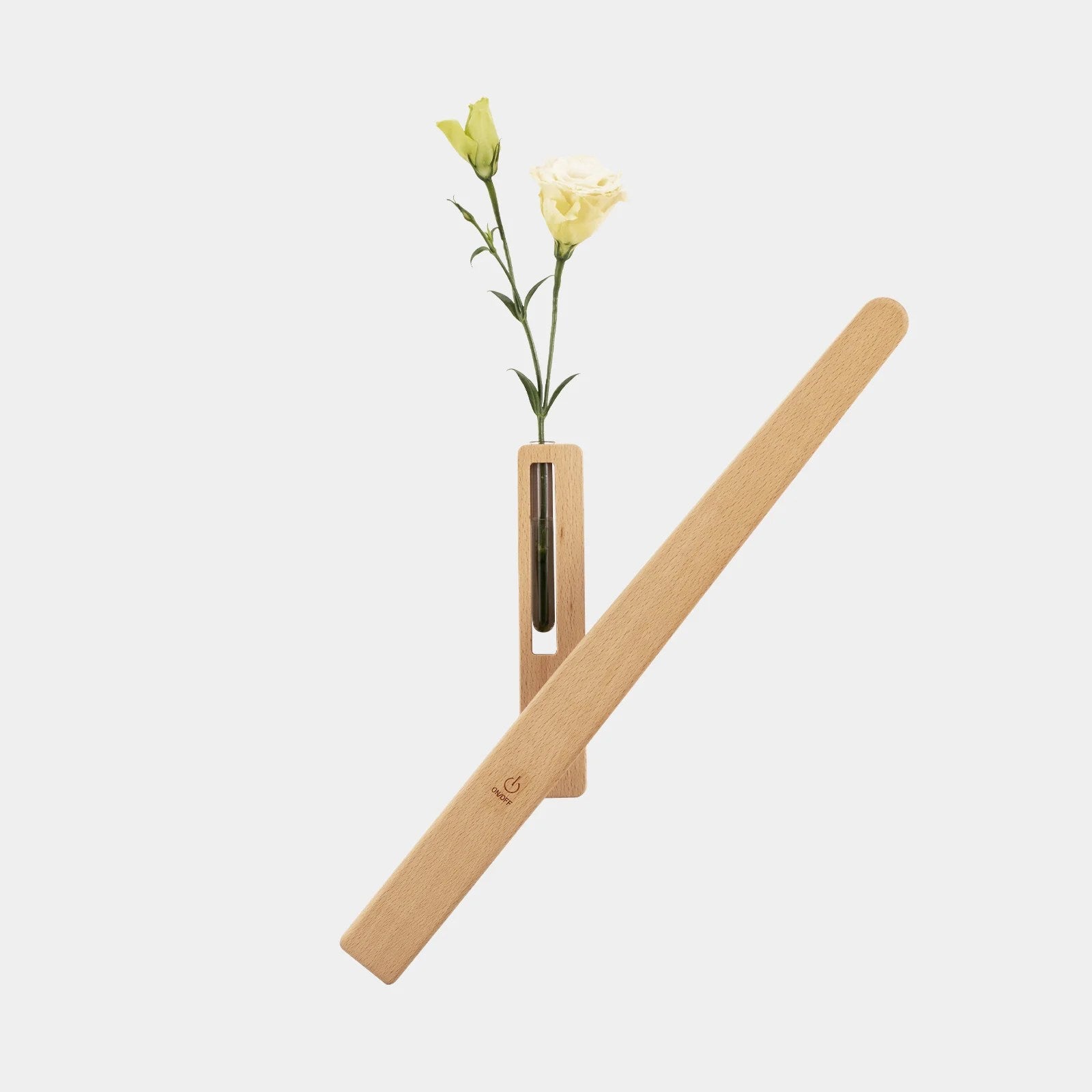 Magnetic Wall Sconce — Beech