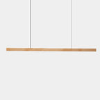 Hand-Sweep Linear Pendant — Pine