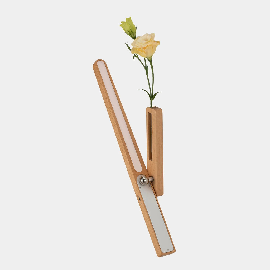 Magnetic Wall Sconce — Beech