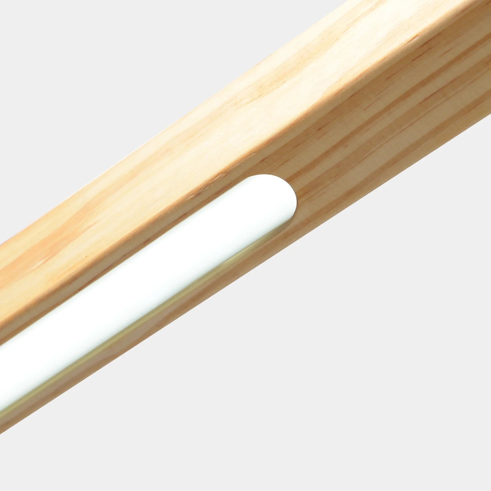 Wood Linear Pendant — Walnut