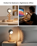 Pause Moon Lamp｜Beech Wood