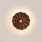 Flower Motion Sensor Night Light｜Black Walnut