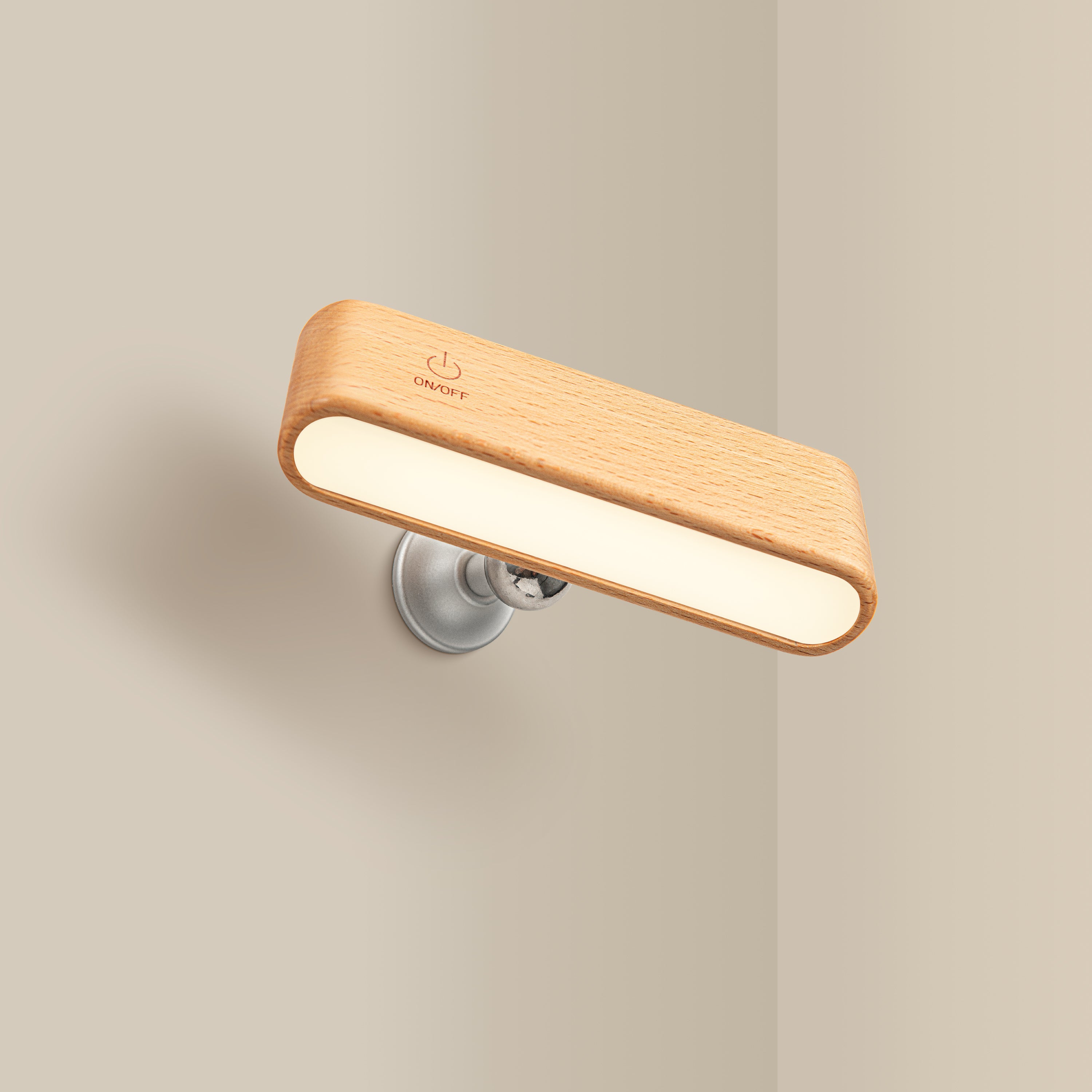 Magnetic Wall Sconce｜Beech Wood