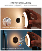 Carved Flower Motion Sensor Night Light