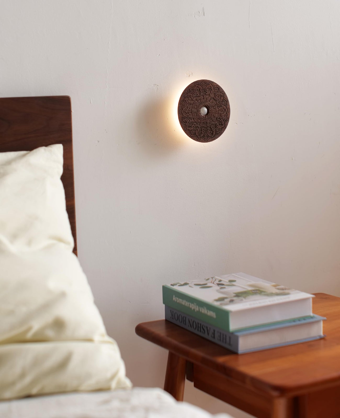 Carved Flower Motion Sensor Night Light