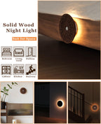 Carved Flower Motion Sensor Night Light
