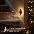 Christmas Cupcake Motion Sensor Light