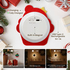 Christmas Cupcake Motion Sensor Light