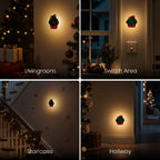 Christmas Cupcake Motion Sensor Light