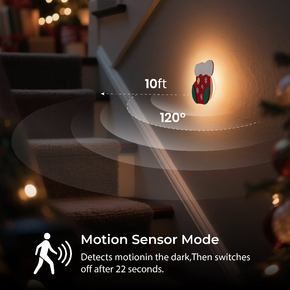 Christmas Stocking Motion Sensor Light