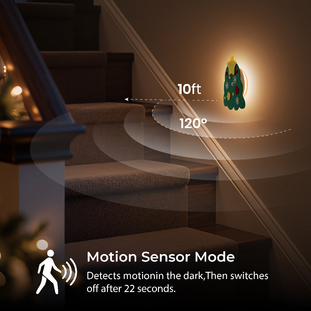 Christmas Tree Motion Sensor Light