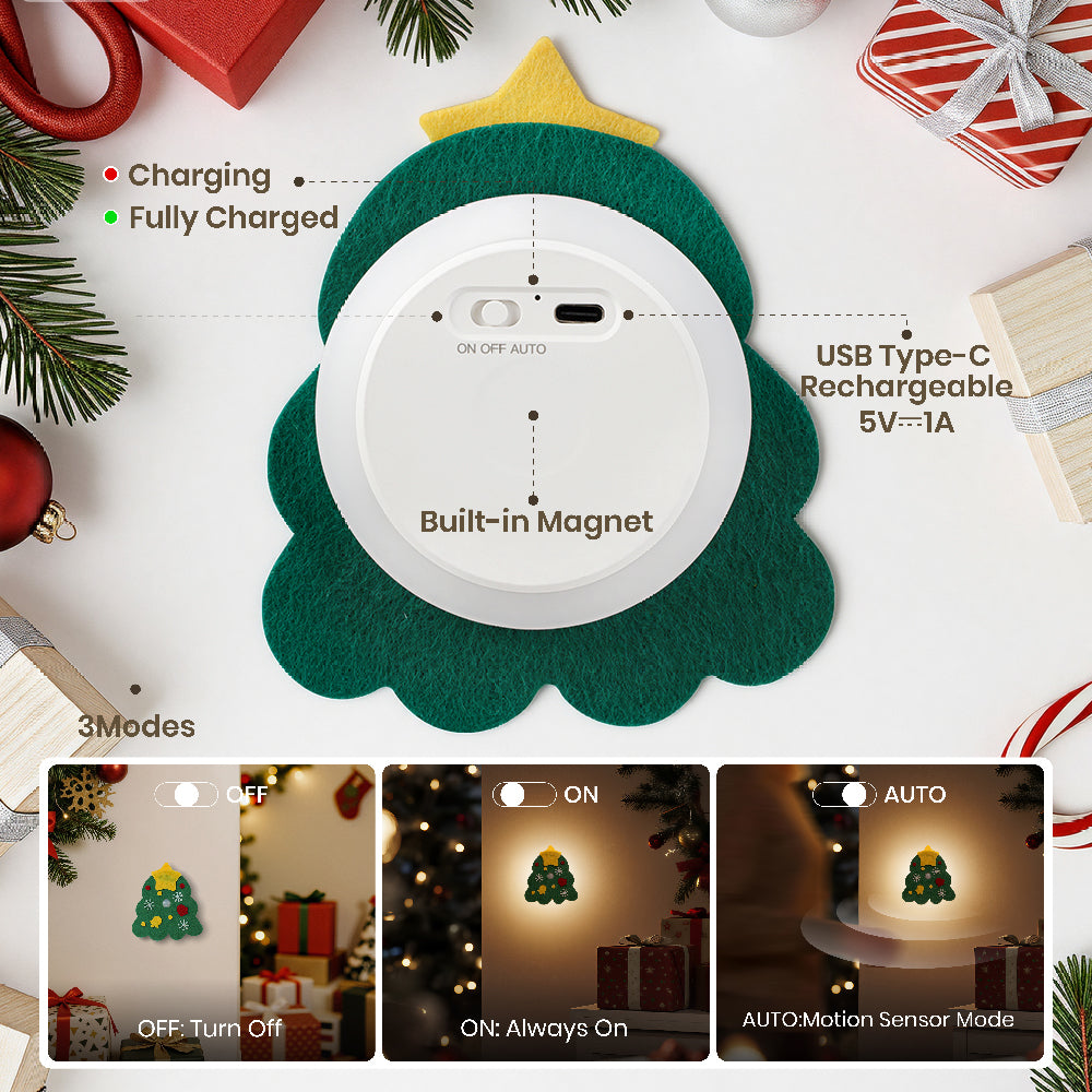 Christmas Tree Motion Sensor Light