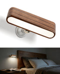 Magnetic Wall Sconce — Walnut