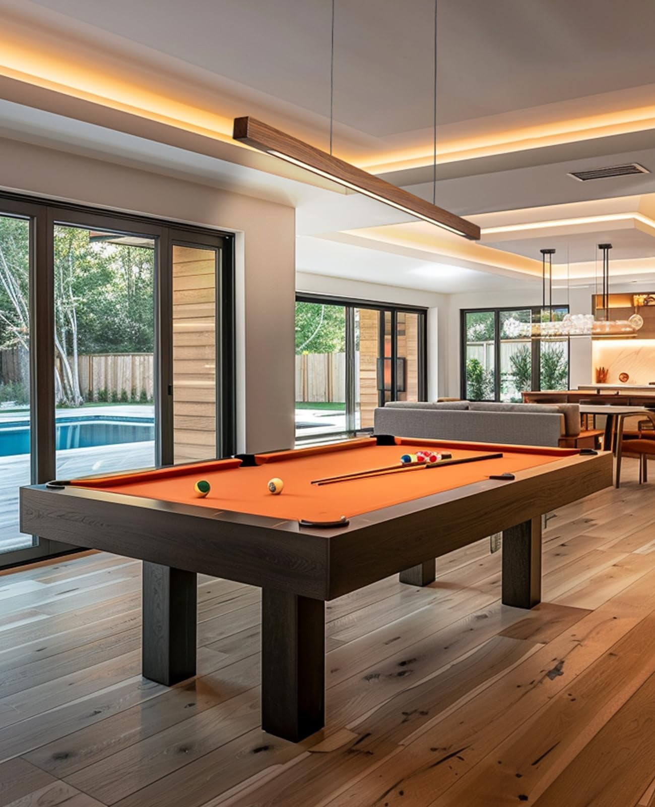 Minimalist Linear Pendant Light