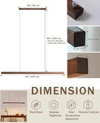 Minimalist Linear Pendant Light