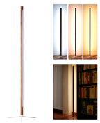 Minimalist Wooden Floor Lamp