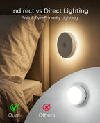Round Halo Motion Sensor Light