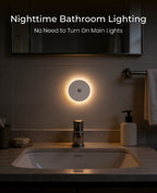 Round Halo Motion Sensor Light