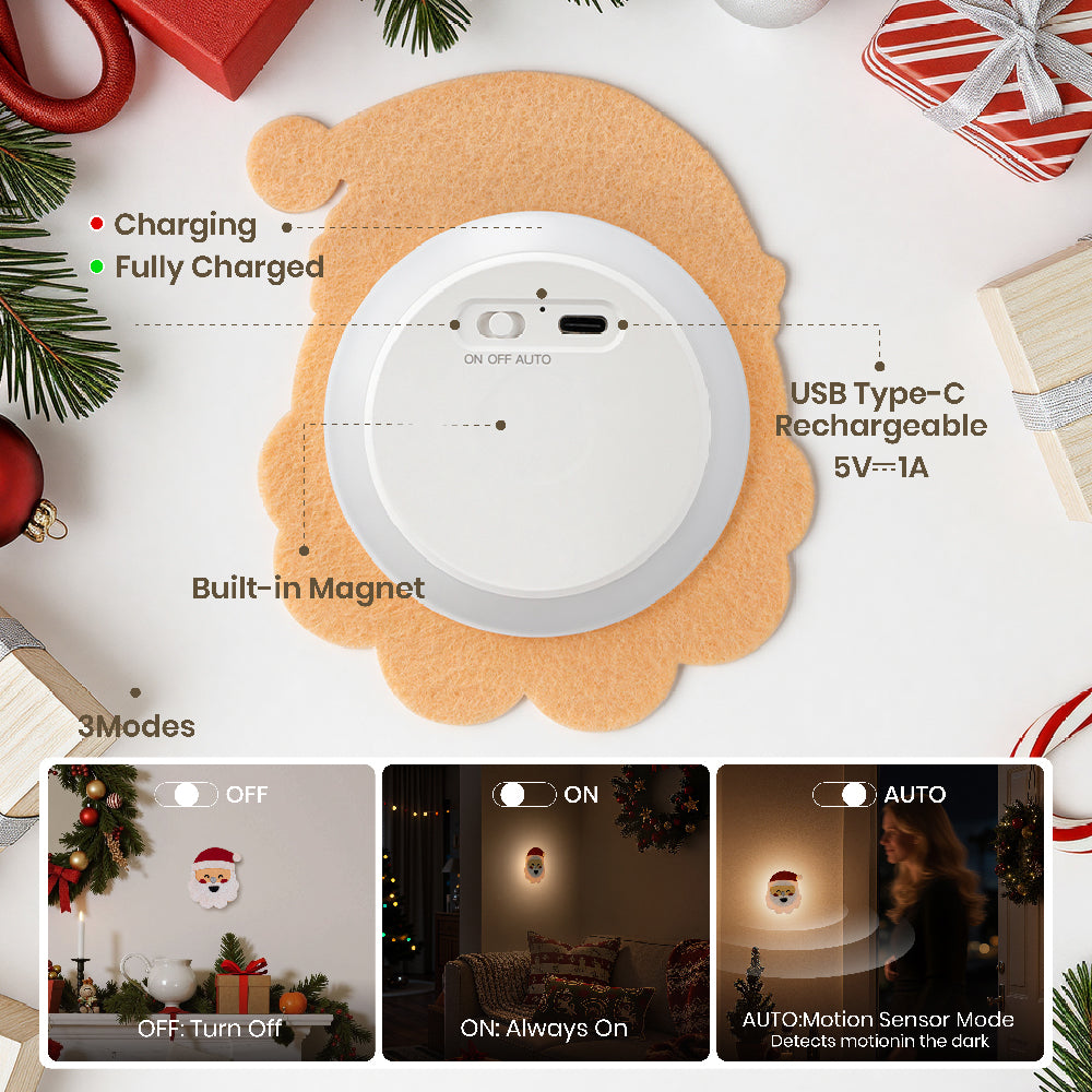 Santa Claus Motion Sensor Light