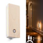 Square Dual-Sided Backlit Motion Sensor Light｜Maple