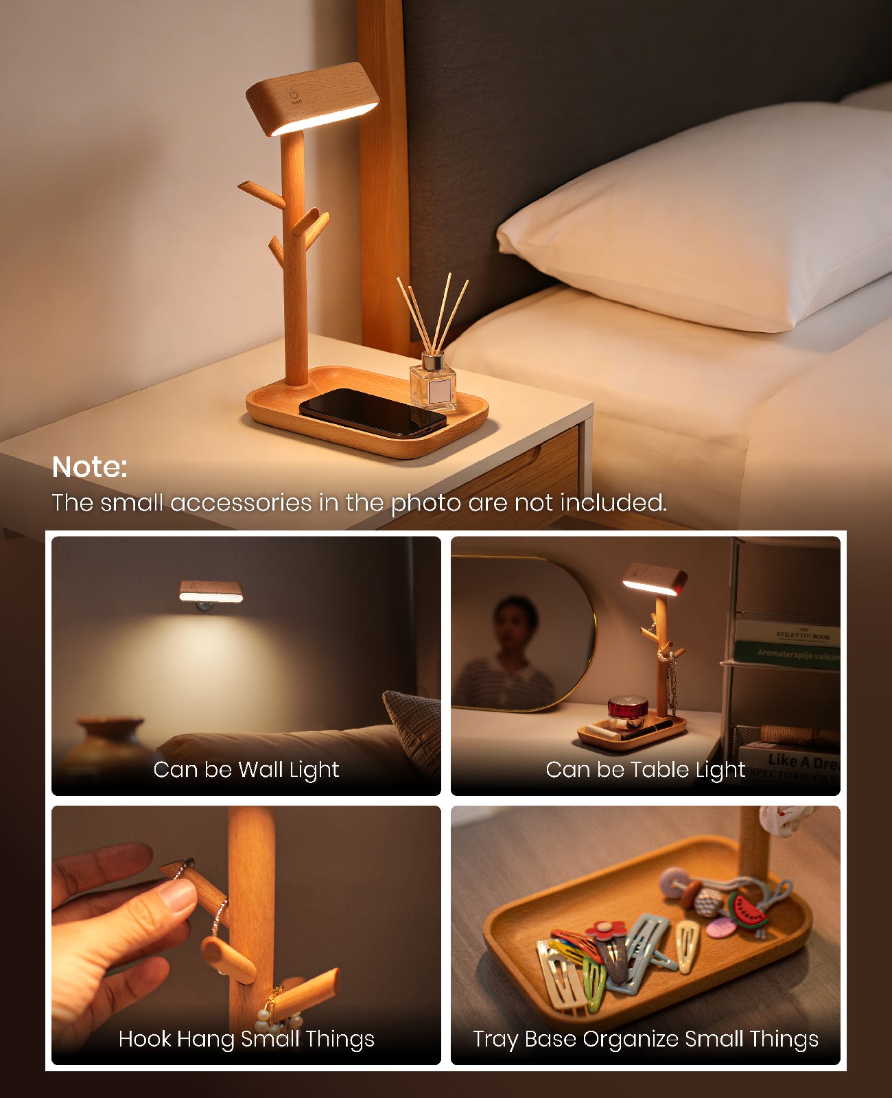Tree Dock Lamp｜Beech Wood