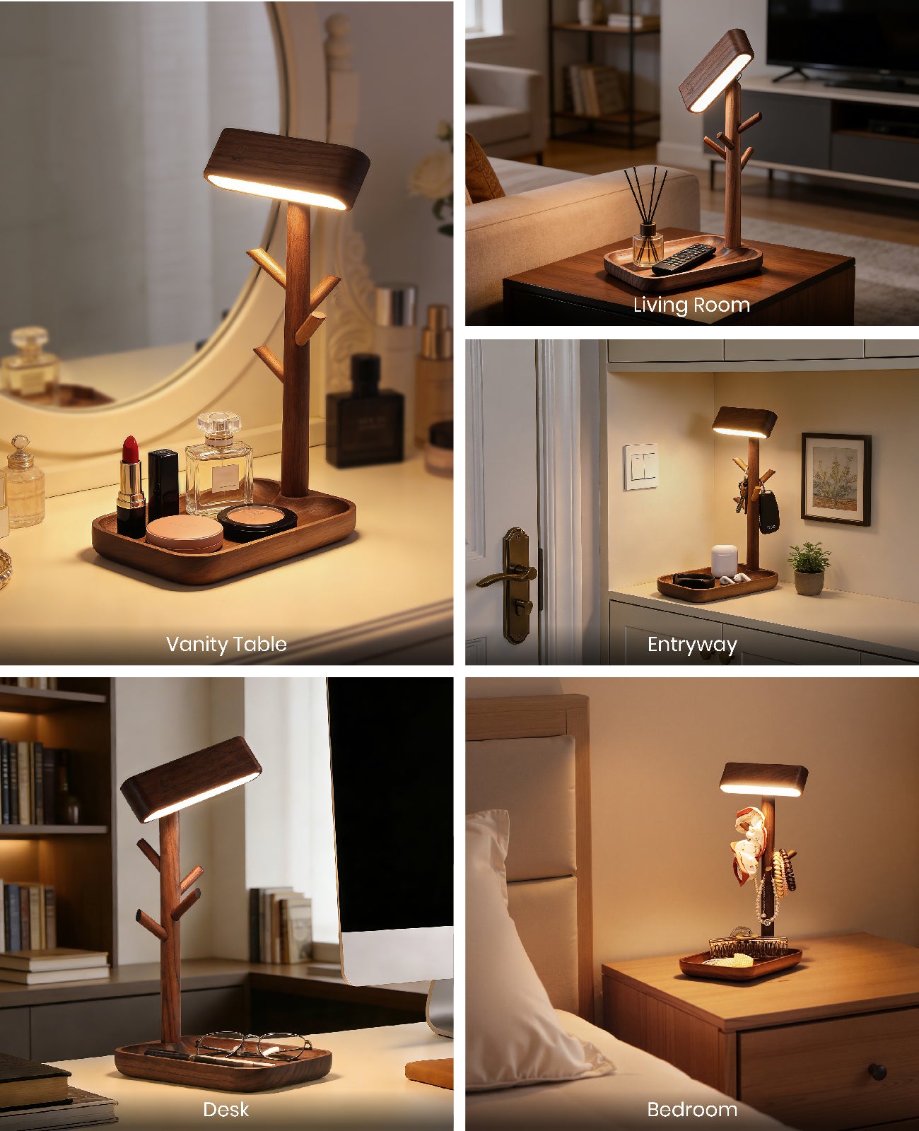 Tree Dock Lamp｜Black Walnut