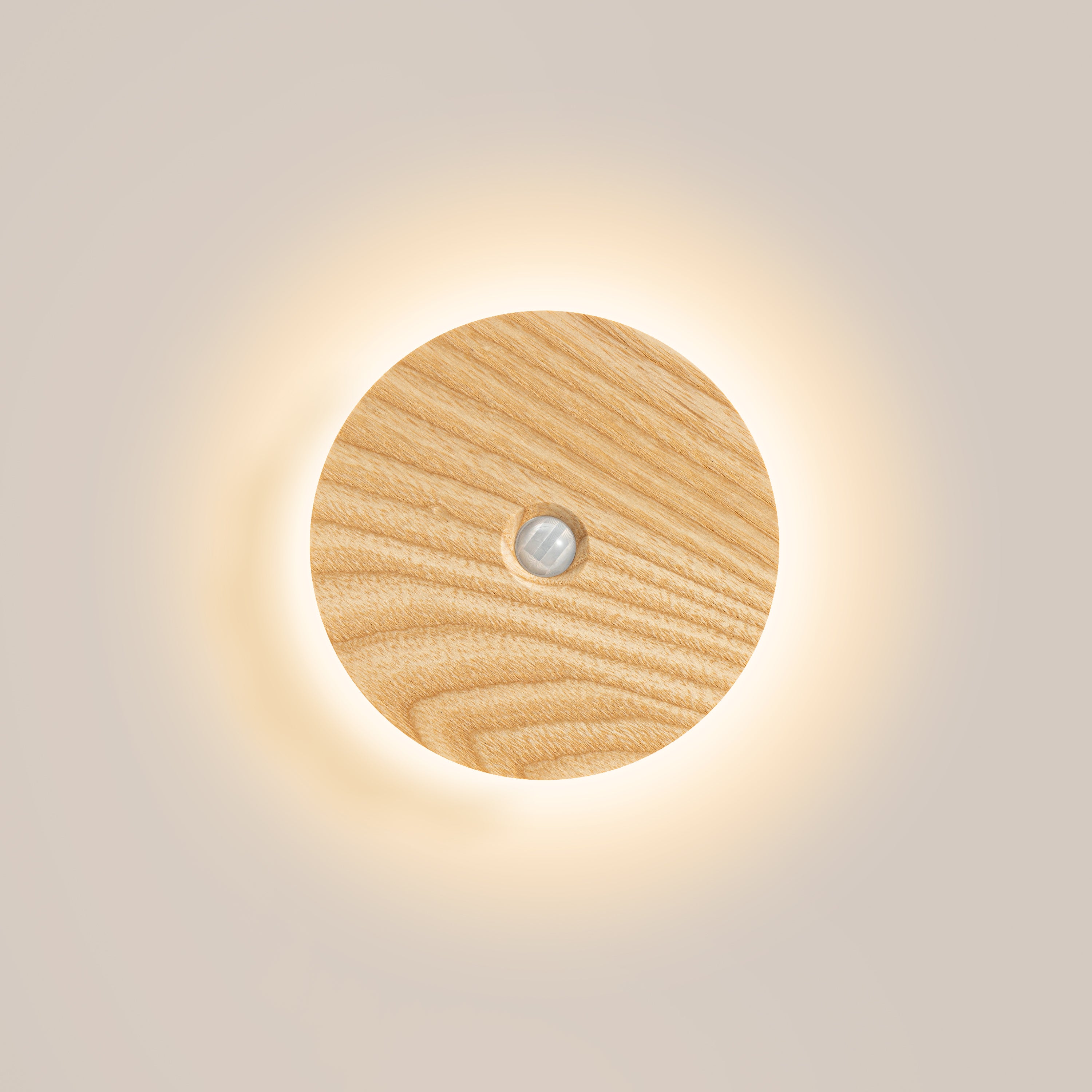 Wood Sensor Night Light ｜ Ash Wood