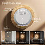 Wood Sensor Night Light ｜ Ash Wood