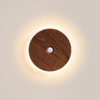 Wood Sensor Night Light ｜ Black Walnut